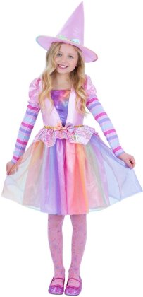 Hexe Pastell Regenbogen Kostüm