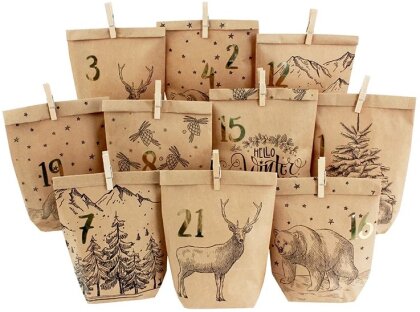Adventskalender Hrisch Tüten