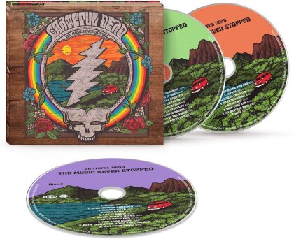 Grateful Dead - The Music Never Stopped (3 CDs)