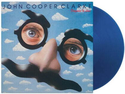 John Cooper Clarke - Disguise In Love (2025 Reissue, Music On Vinyl, limited to 500 copies, Translucent Blue Vinyl, LP)