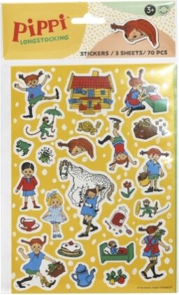 Pippi Langstrumpf Stickers