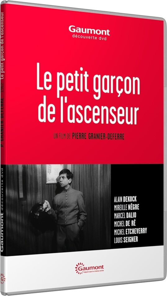 Le Petit garçon de l'ascenseur (1962) Collection Gaumont Découverte, n/b