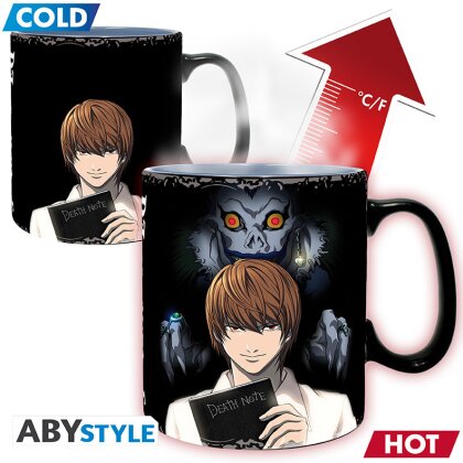 DEATH NOTE - Mug Heat Change - Kira & L
