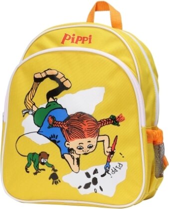 Pippi Langstrumpf Rucksack gelb