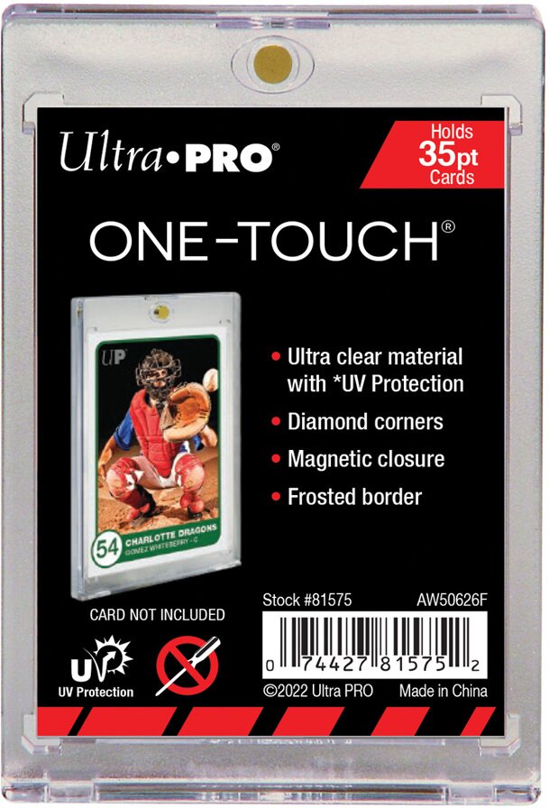 Ultra Pro - Porte-carte ONE-TOUCH à fermeture magnétique anti-UV