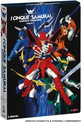 I Cinque Samurai - Samurai Troopers - Parte 1 (5 DVDs)