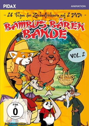 Bambus-Bären-Bande - Vol. 2: 26 Folgen (Pidax Animation, 2 DVDs)