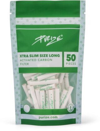 Purize Xtra-Slim Long 50er Pack White