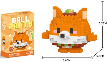 Fuchs mini Block Bauset