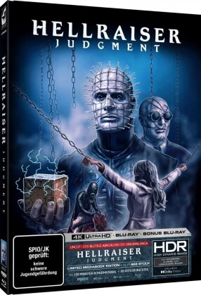 Hellraiser: Judgment (2018) (Cover C, Edizione Limitata, Mediabook, 4K Ultra HD + 2 Blu-ray)