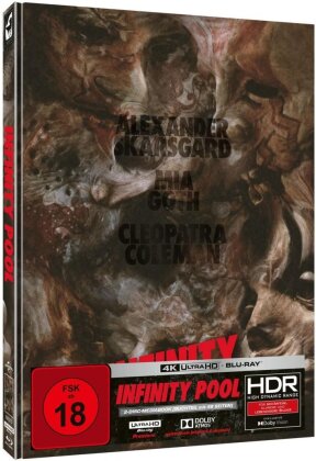 Infinity Pool (2023) (Cover A, Edizione Limitata, Mediabook, 4K Ultra HD + Blu-ray)