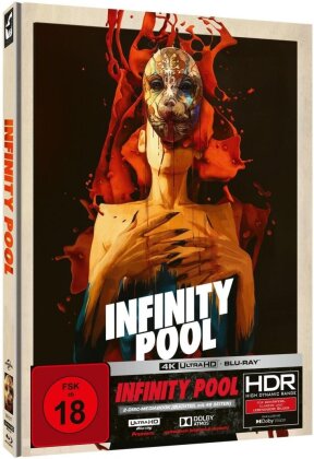 Infinity Pool (2023) (Cover C, Edizione Limitata, Mediabook, 4K Ultra HD + Blu-ray)