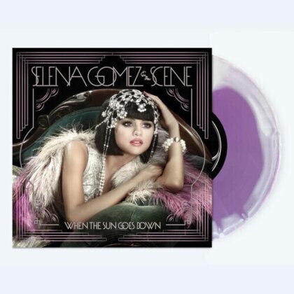 Selena Gomez - When The Sun Goes Down (2025 Reissue, Hollywood Records, White/Lavender Vinyl, LP)