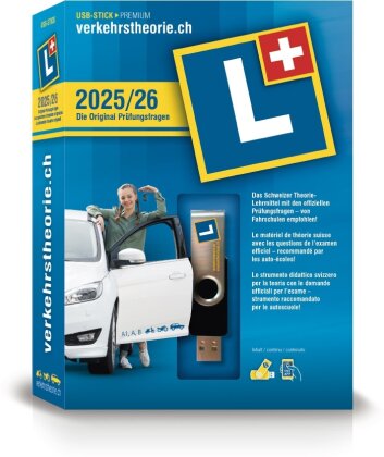 verkehrstheorie.ch 2025/26 USB-Stick [Kat. A+B]