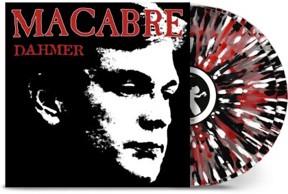 Macabre - Dahmer (2025 Reissue, Nuclear Blast, clear w/black red white splatter vinyl, 2 LPs)