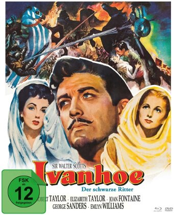 Ivanhoe - Der schwarze Ritter (1952) (Digipack, Blu-ray + DVD)
