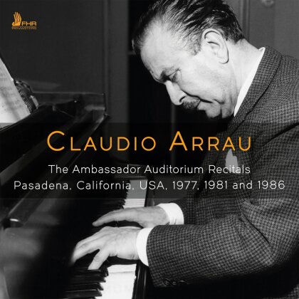 Claudio Arrau - Claudio Arrau - The Ambassador Auditorium Recitals (5 CD)