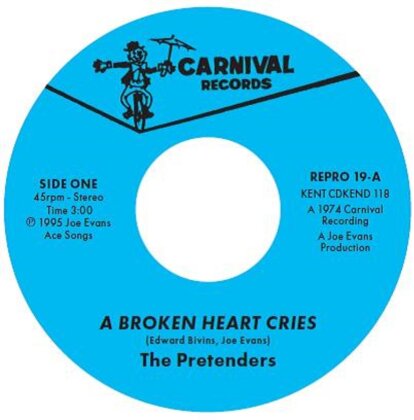 The Pretenders - Broken Heart Cries / For The Rest Of My Days (7" Single)
