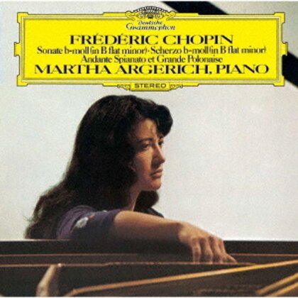 Martha Argerich & Frédéric Chopin (1810-1849) - Piano Sonata 2 / Scherzo 2 Etc (Japan Edition, HQCD REMASTER, 2025 Reissue, Édition Limitée)