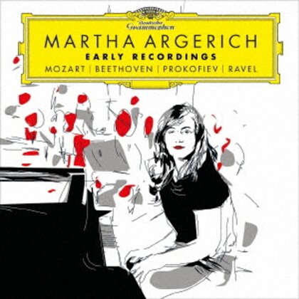 Martha Argerich, Wolfgang Amadeus Mozart (1756-1791), Ludwig van Beethoven (1770-1827), Serge Prokofieff (1891-1953) & Maurice Ravel (1875-1937) - Early Recordings (Japan Edition, 2025 Reissue, HQCD REMASTER, Édition Limitée)