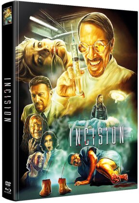 Incision (2020) (Wattiert, Edizione Limitata, Mediabook, Blu-ray + DVD)