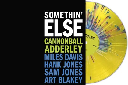 Cannonball Adderley - Somethin' Else (2025 Reissue, Second Records, Deluxe Edition, Yellow Multicoloured Splatter Vinyl, LP)