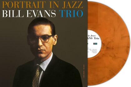 Bill Evans - Portrait In Jazz (2025 Reissue, Second Records, Deluxe Edition, Orange Marble Vinyl, LP)