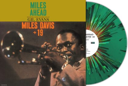 Miles Davis - Miles Ahead (2025 Reissue, Second Records, Deluxe Edition, Green Multicoloured Splatter Vinyl, LP)