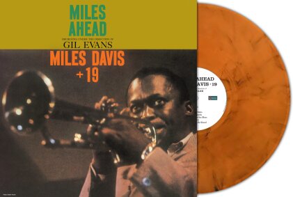 Miles Davis - Miles Ahead (2025 Reissue, Second Records, Deluxe Edition, Orange Marble Vinyl, LP)