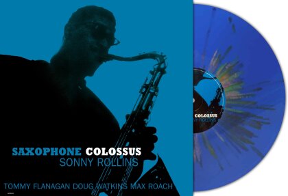 Sonny Rollins - Saxophone Colossus (2025 Reissue, Second Records, Deluxe Edition, Blue Multicoloured Splatter Vinyl, LP)