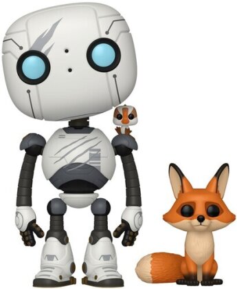 Pop & Buddy Wild Robot - Pop & Buddy Wild Robot Roz With Brightbill & Fink