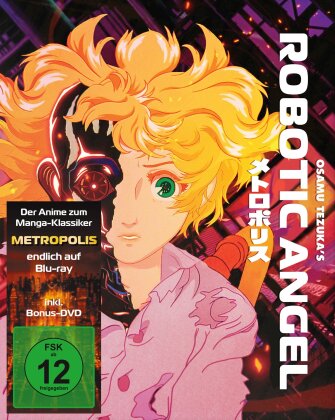 Robotic Angel (2001) (Cover B, Limited Edition, Mediabook, Blu-ray + 2 DVDs)