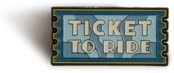 Beatles - Pin Badge - The Beatles (Ticket To Ride)