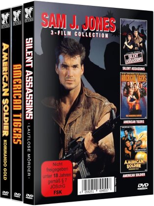 Sam J. Jones - 3-Film Collection - Silent Assassins / American Tigers / American Soldier (3 DVDs)