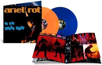 Ariel Rot - En Vivo Mucho Mejor (Orange Blue Vinyl, 2 LPs)