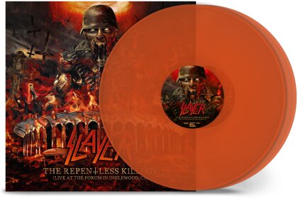 Slayer - The Repentless Killogy - Live At The Forum Inglewood (2025 Reissue, Nuclear Blast, Transparent Orange Vinyl, 2 LPs)
