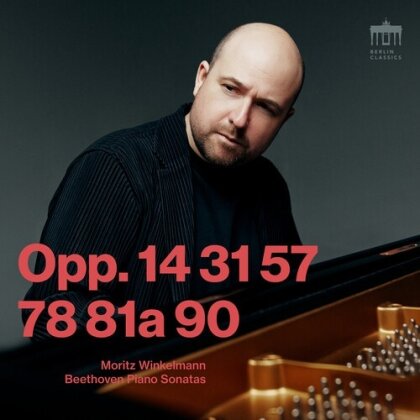 Moritz Winkelmann & Ludwig van Beethoven (1770-1827) - Piano Sonatas Opp. 14, 31, 57, 78, 81A, 90 (3 CDs)