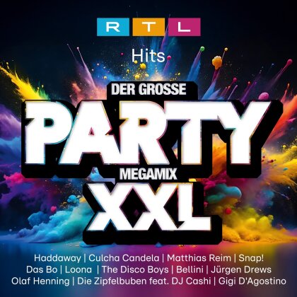 RTL Hits - Der Grosse Party Megamix XXL (2 CD)
