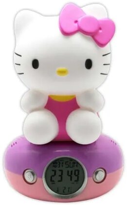 Radio FM réveil numérique & Lampe LED - Kitty - Sanrio