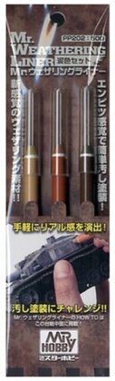 Set 3 crayons - Mud - Mr. Weathering