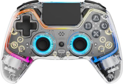 DELTACO Wireless Controller PS4 GAM-139-T - Transparent