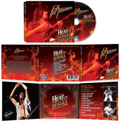 Pat Travers - Heat In The Street Tour- 1978 (2025 Reissue, Purple Pyramid)