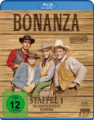 Bonanza - Staffel 1 (Restaurierte Fassung, 5 Blu-rays)