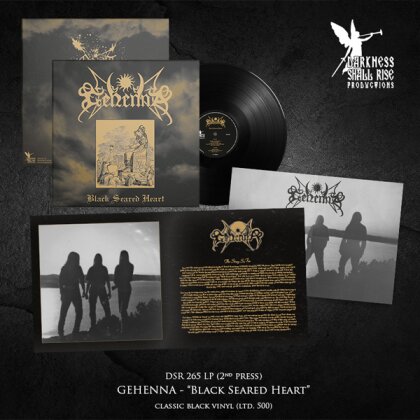 Gehenna - Black Seared Heart (2025 Reissue, 2nd Pressing, LP)