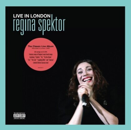 Regina Spektor - Live In London (2025 Reissue, Warner Music, Curacao Vinyl, 2 LP)