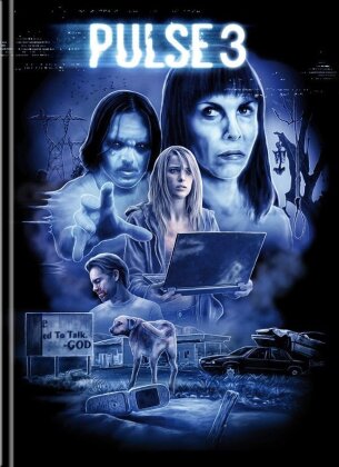 Pulse 3 (2008) (Cover C, Limited Edition, Mediabook, Blu-ray + DVD)