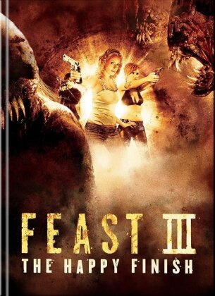 Feast 3: The Happy Finish (2009) (Cover B, Limited Edition, Mediabook, Blu-ray + DVD)