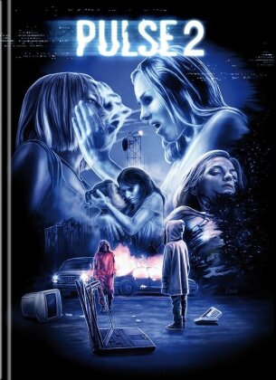 Pulse 2 (2008) (Cover C, Limited Edition, Mediabook, Blu-ray + DVD)