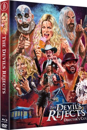 The Devil's Rejects (2005) (Cover B, Director's Cut, Limited Edition, Mediabook, Uncut, Blu-ray + 2 DVDs)