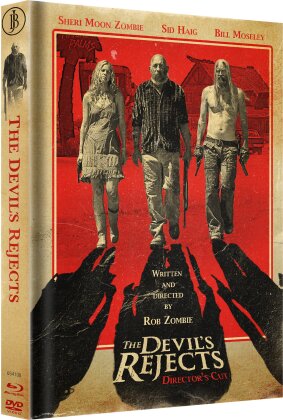 The Devil's Rejects (2005) (Cover C, Director's Cut, Limited Edition, Mediabook, Uncut, Blu-ray + 2 DVDs)